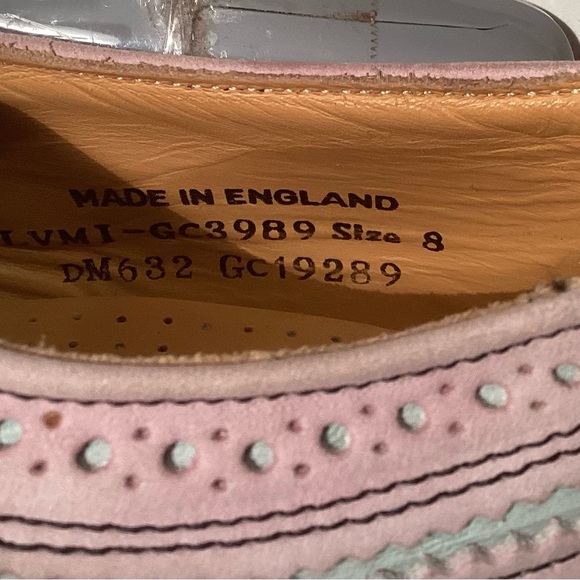 Dr. Martens Pink and Green Men's Shoes - Picture 5 of 5